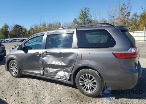 2018 Toyota Sienna Xle из США, поврежденный, VIN 5TDYZ3DC9JS960480